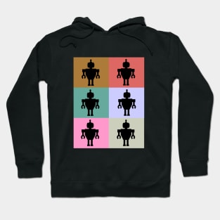 Robot design vintage Hoodie